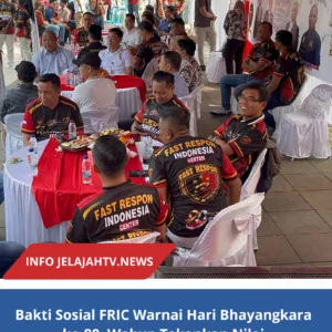 Bakti Sosial FRIC Warnai Hari Bhayangkara ke-80, Wabup Tekankan Nilai Kemanusiaan