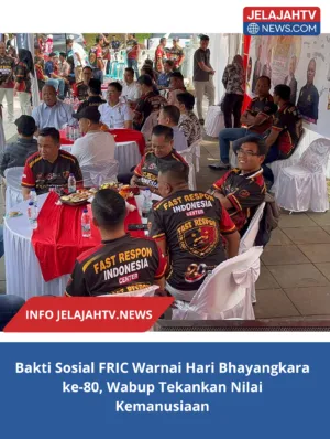 Bakti Sosial FRIC Warnai Hari Bhayangkara ke-80, Wabup Tekankan Nilai Kemanusiaan