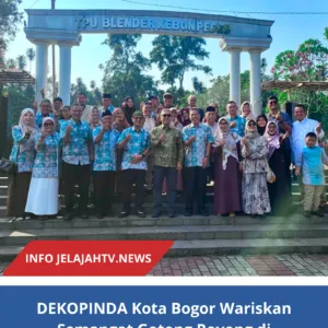 DEKOPINDA Kota Bogor Wariskan Semangat Gotong Royong di Harkopnas ke-79