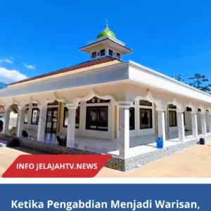 Ketika Pengabdian Menjadi Warisan, Masjid Edi Suhaedi Hadir untuk Umat