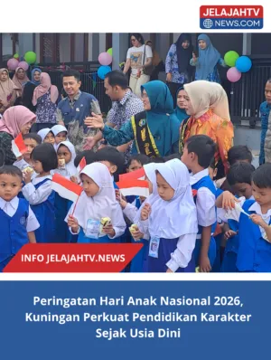 Peringatan Hari Anak Nasional 2026, Kuningan Perkuat Pendidikan Karakter Sejak Usia Dini