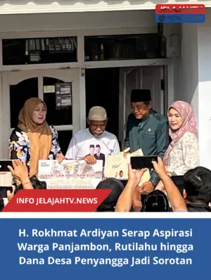 H. Rokhmat Ardiyan Serap Aspirasi Warga Panjambon, Rutilahu hingga Dana Desa Penyangga Jadi Sorotan