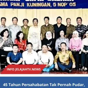 45 Tahun Persahabatan Tak Pernah Pudar, Reuni Alumni SMA Negeri Angkatan 1981 Jadi Momentum Merawat Kebersamaan