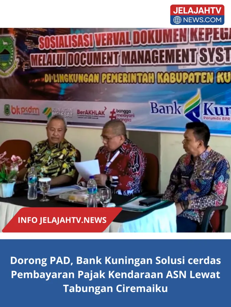 Dorong PAD, Bank Kuningan Solusi cerdas  Pembayaran Pajak Kendaraan ASN Lewat Tabungan Ciremaiku