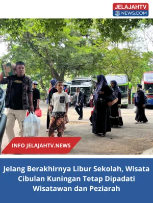 Jelang Berakhirnya Libur Sekolah, Wisata Cibulan Kuningan Tetap Dipadati Wisatawan dan Peziarah