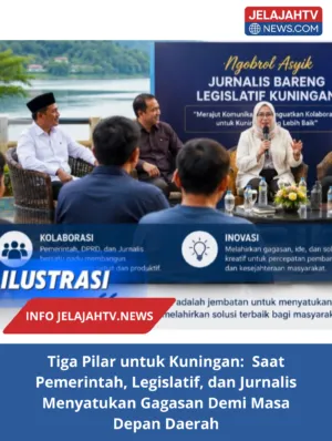 Tiga Pilar untuk Kuningan:  Saat Pemerintah, Legislatif, dan Jurnalis Menyatukan Gagasan Demi Masa Depan Daerah