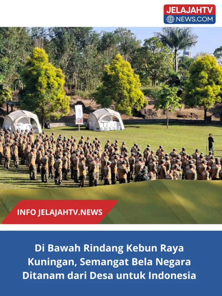 Di Bawah Rindang Kebun Raya Kuningan, Semangat Bela Negara Ditanam dari Desa untuk Indonesia