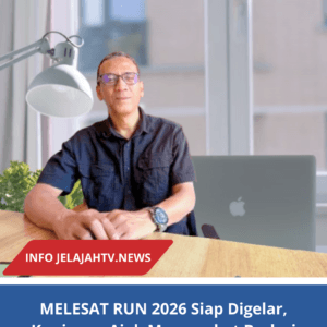 MELESAT RUN 2026 Siap Digelar, Kuningan Ajak Masyarakat Berlari Sambil Majukan Sport Tourism