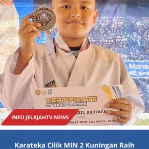 Karateka Cilik MIN 2 Kuningan Raih Juara 2 Al Multazam Cup III