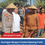 Kuningan Bangun Fondasi Bawang Putih, Kapolda Jabar Turun Tangan