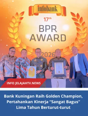 Bank Kuningan Raih Golden Champion, Pertahankan Kinerja “Sangat Bagus” Lima Tahun Berturut-turut