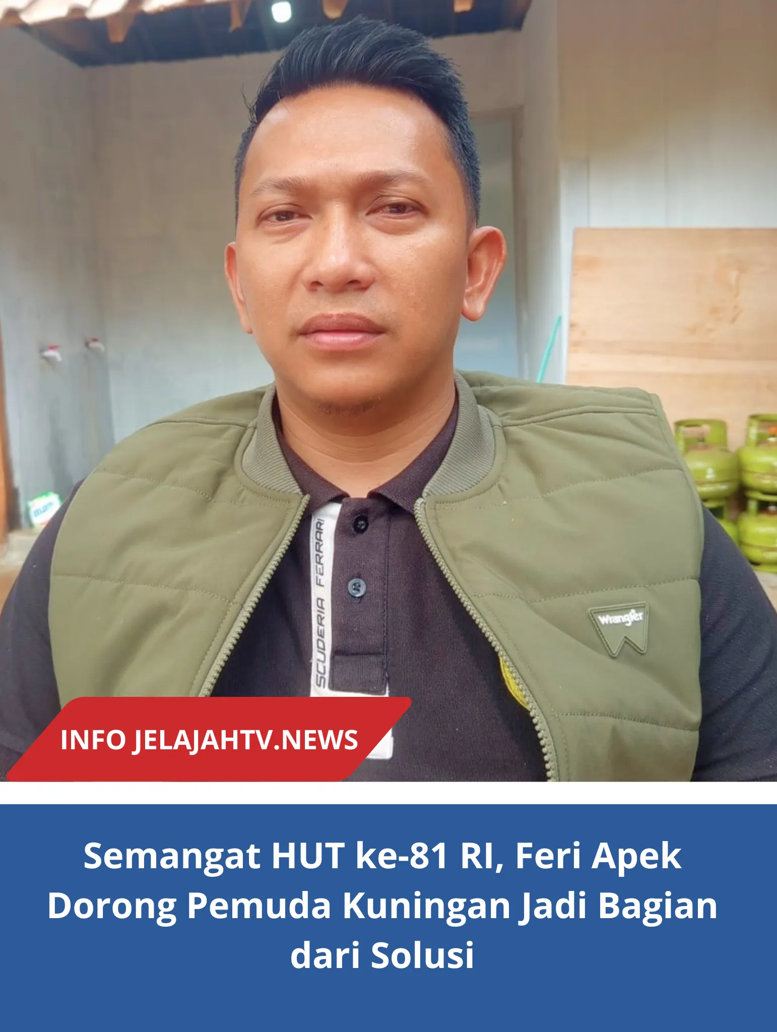 Semangat HUT ke-81 RI, Feri Apek Dorong Pemuda Kuningan Jadi Bagian dari Solusi4