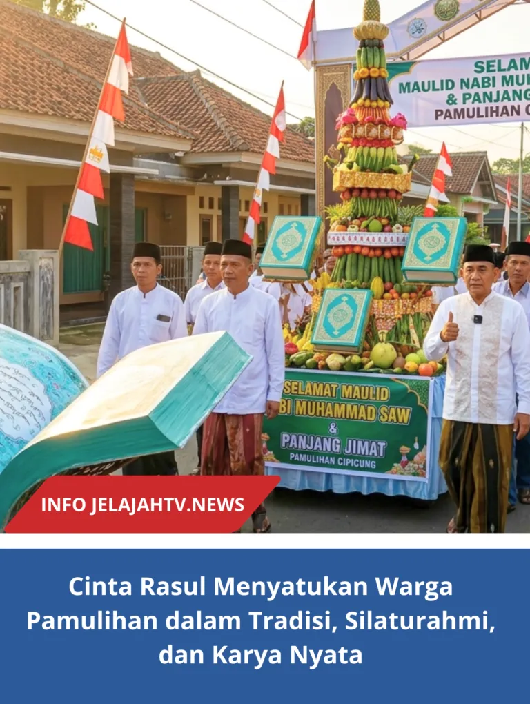 Cinta Rasul Menyatukan Warga Pamulihan dalam Tradisi, Silaturahmi, dan Karya Nyata