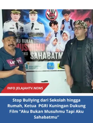Stop Bullying dari Sekolah hingga Rumah, Ketua  PGRI Kuningan Dukung Film “Aku Bukan Musuhmu Tapi Aku Sahabatmu”