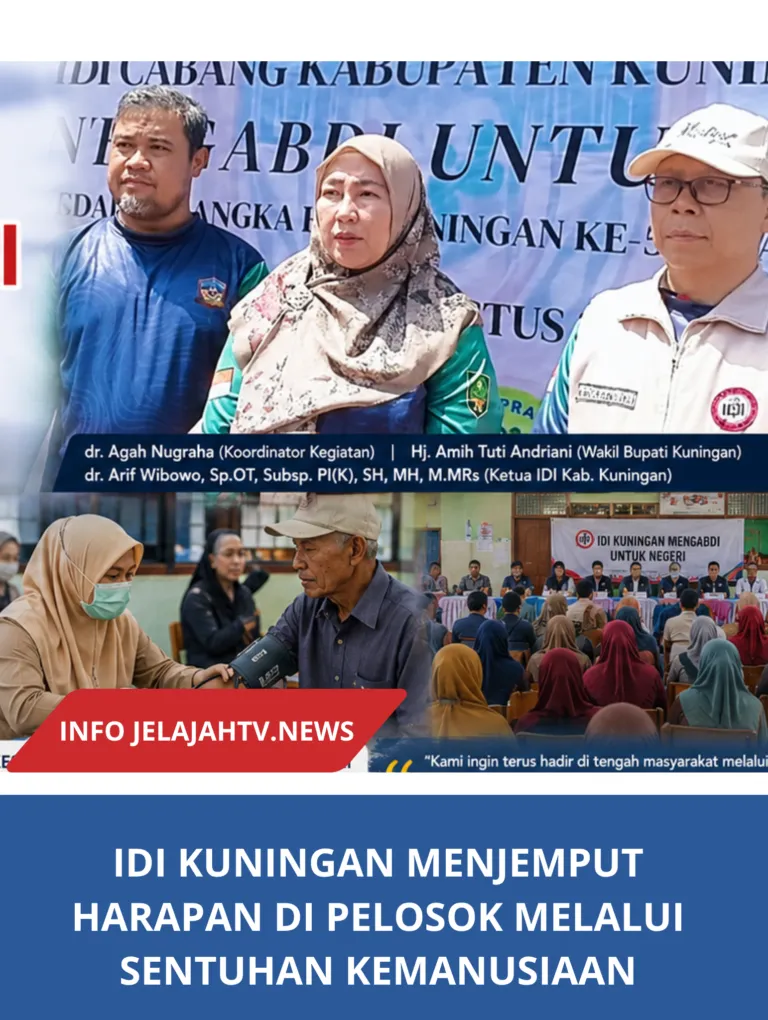 IDI KUNINGAN MENJEMPUT HARAPAN DI PELOSOK MELALUI SENTUHAN KEMANUSIAAN