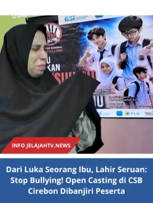 Dari Luka Seorang Ibu, Lahir Seruan: Stop Bullying! Open Casting di CSB Cirebon Dibanjiri Peserta