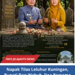 Napak Tilas Leluhur Kuningan, Bupati Dan Wabub  Doa Bersama di Makam Pangeran Rama Jaksa