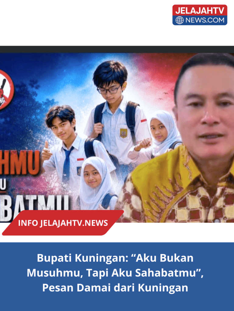 Bupati Kuningan: “Aku Bukan Musuhmu, Tapi Aku Sahabatmu”, Pesan Damai dari Kuningan