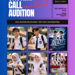 OPEN CASTING FILM LAYAR LEBAR STOP BULLYING DISERBU MASYARAKAT KUNINGAN, PEMERAN UTAMA MASIH DICARI