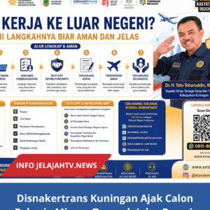 Disnakertrans Kuningan Ajak Calon Pekerja Migran Tempuh Jalur Resmi, Ini Tahapan Kerja Aman ke Luar Negeri