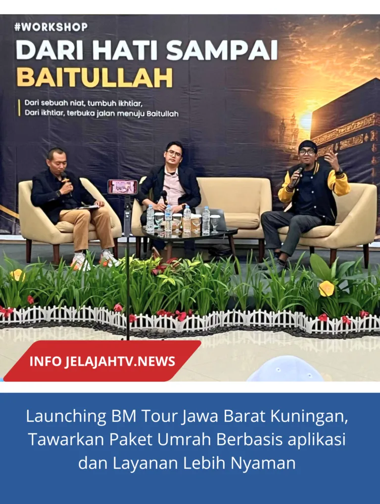 Launching BM Tour Jawa Barat Kuningan, Tawarkan Paket Umrah Berbasis aplikasi dan Layanan Lebih Nyaman