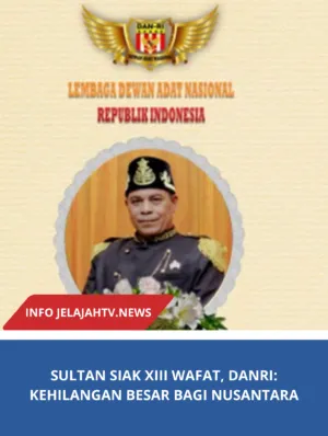 Sultan Siak XIII Wafat, DANRI : Kehilangan Besar Bagi Nusantara