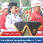 Bupati Dian: Kemerdekaan Harus Terasa dalam Kehidupan Masyarakat