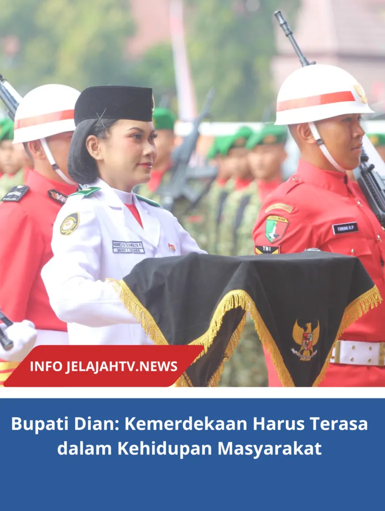 Bupati Dian: Kemerdekaan Harus Terasa dalam Kehidupan Masyarakat