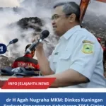 dr H Agah Nugraha MKM: Dinkes Kuningan Perkuat Penanganan Kebakaran TPSA Ciniru, 13 Puskesmas Dikerahkan