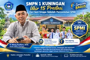 SMPN 1 Kuningan Ukir Prestasi, Dari Seni hingga Sekolah Percontohan SPMI
