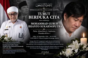 Guruh Soekarnoputra Berpulang, Doa Mengalir dari Keluarga Besar  Sultan Sepuh  Cirebon