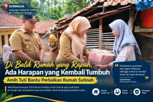 Amih Tuti : Di Balik Rumah yang Rapuh, Ada Harapan yang Kembali Tumbuh