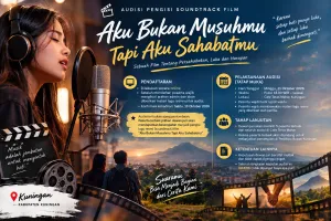 Audisi Soundtrack Film Aku Bukan Musuhmu Besok Digelar di Teras Mahar Resto