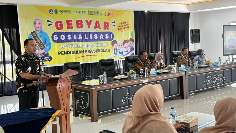 Gebyar Sosialisasi Wajib Belajar Satu Tahun Prasekolah, Disdikbud Kuningan Dorong Seluruh Desa Miliki Layanan PAUD