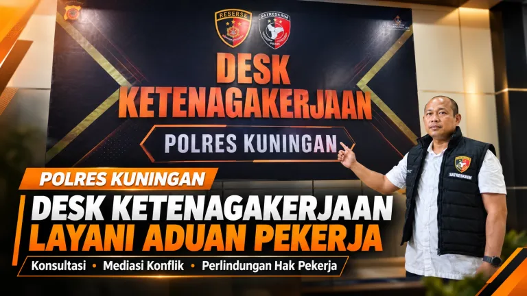 Polres Kuningan Buka Desk Ketenagakerjaan, Layani Aduan