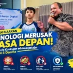 Diskominfo Kuningan Edukasi Pelajar MTsN 5 Darma tentang Bahaya Judol, Pinjol, dan Bullying