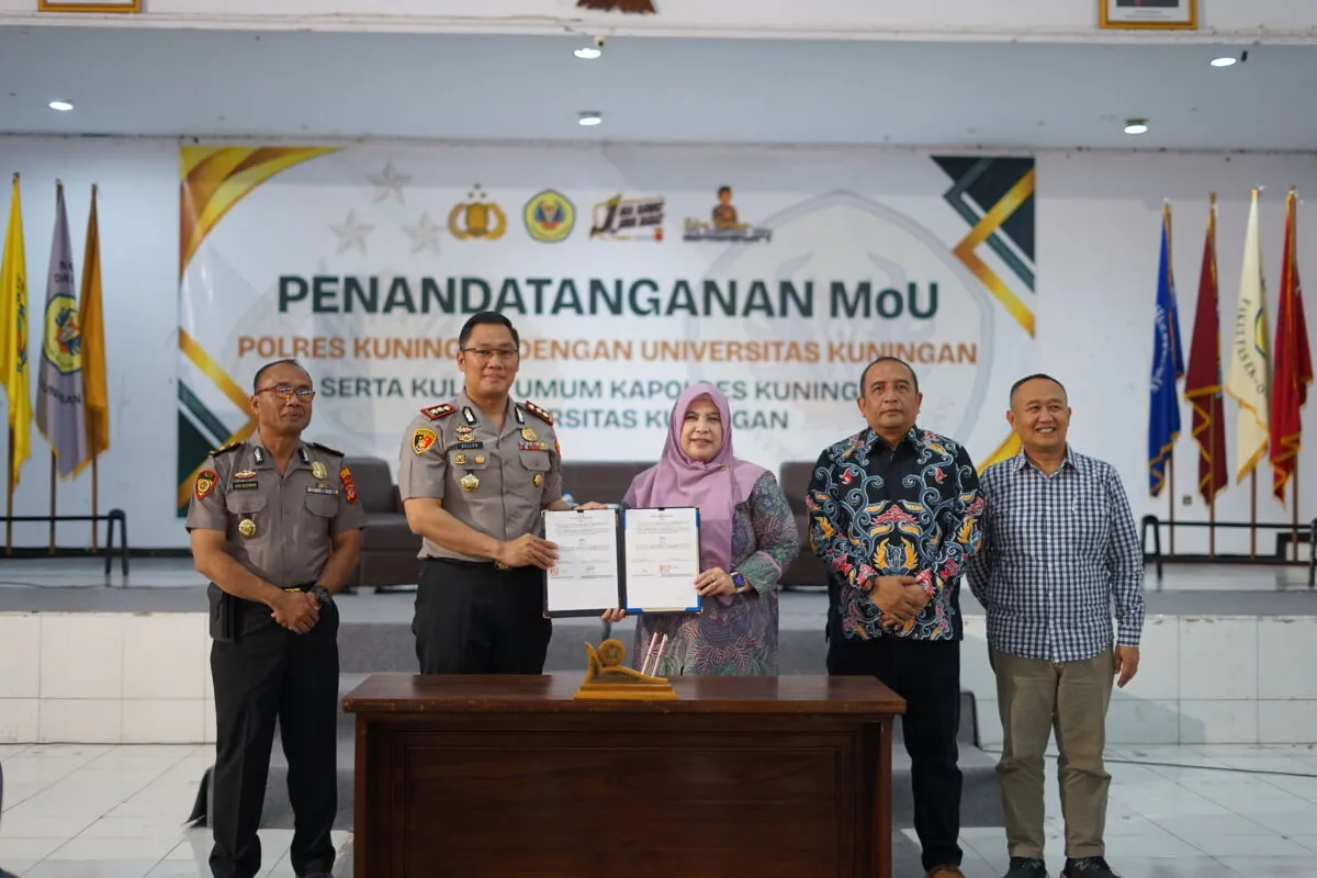 Uniku dan Polres Kuningan Bersinergi, Dorong Generasi Muda Berkarakter